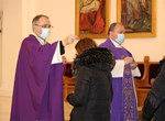 Biskup Radoš predslavio misu na Pepelnicu u varaždinskoj katedrali